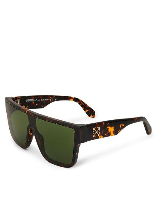 Off-White c/o Virgil Abloh Gray Square Sunglasses
