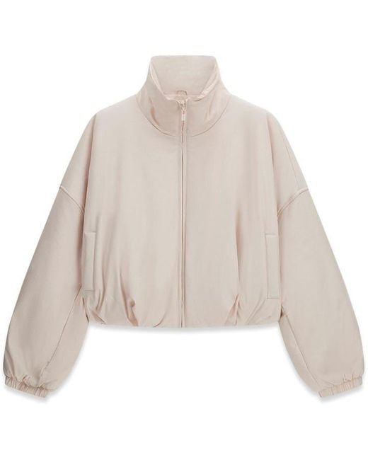 Guess Natural Rhea Padded Zip Short Puffer Jacket