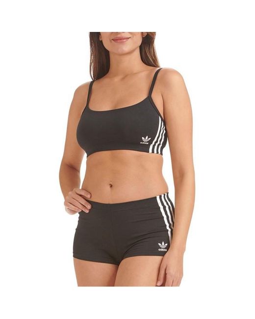 Adidas Originals Black Adidas Comfort Flex Bralette