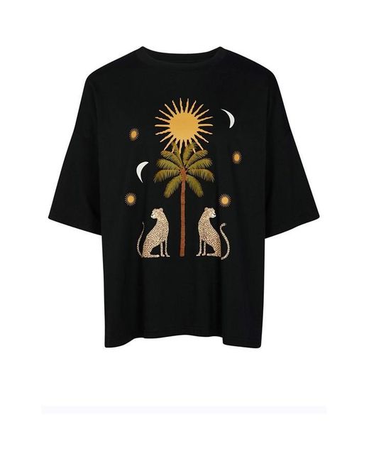Never Fully Dressed Black Running Wild T-shirt