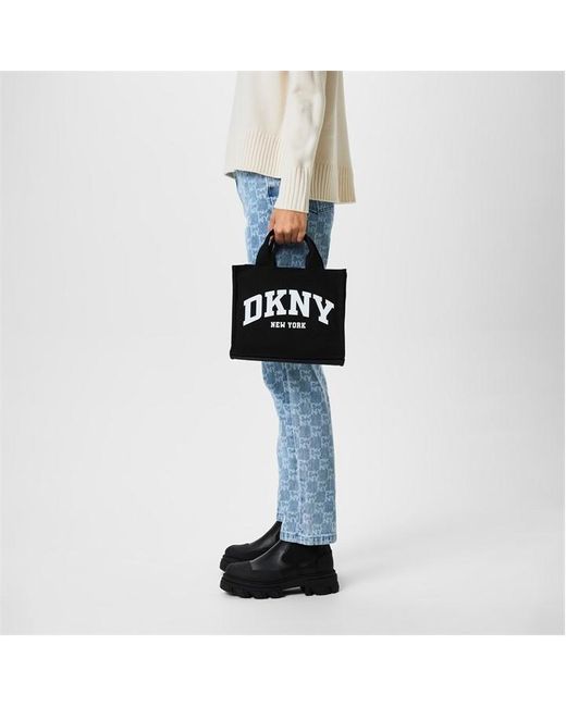 DKNY Hadlee Sm Tote Ld43 in Grey Lyst UK