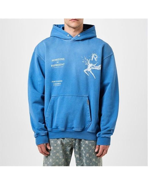 Represent Blue Icarus Oth Hoodie for men