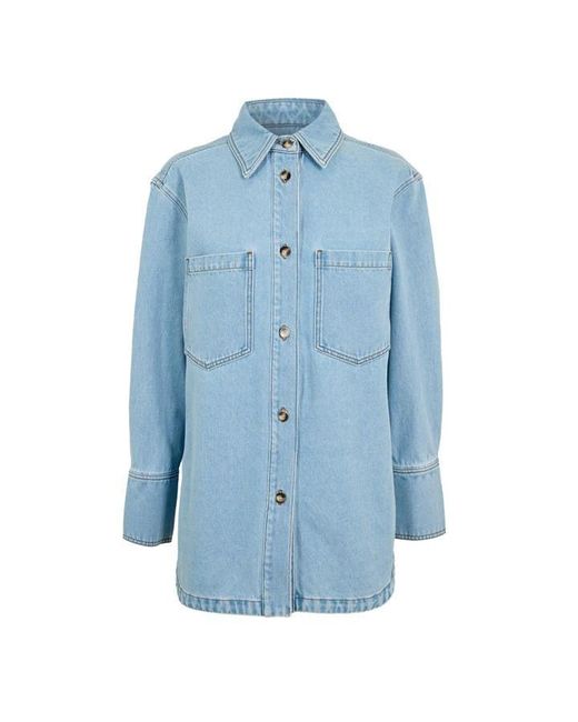 Joseph Blue Idar Dnm Shrt Ld61