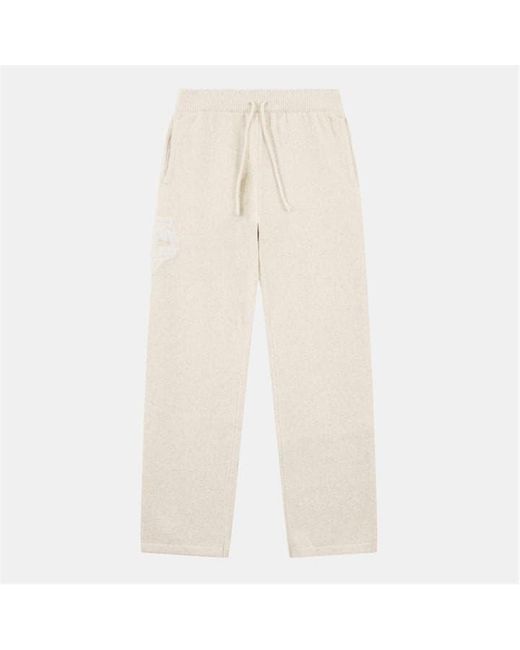 The Couture Club White Fluffy Knit Joggers