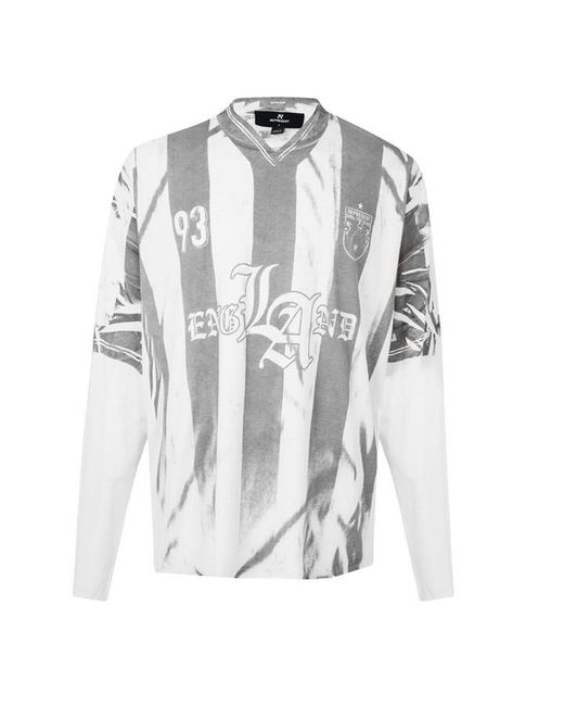 Represent Gray Rep England Ls Top Sn64 for men