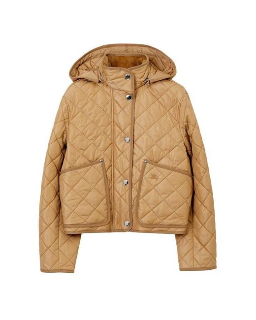 Burberry Natural Diamond Quilted Jacket