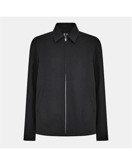 Rick Owens Black Brad Harrington Jacket for men