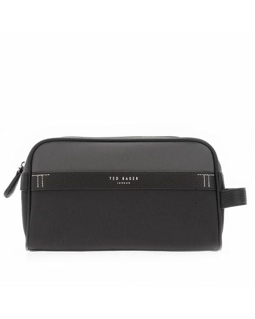 Ted Baker S Morriss Nylon Washbag Toiletry Bag In Black for men