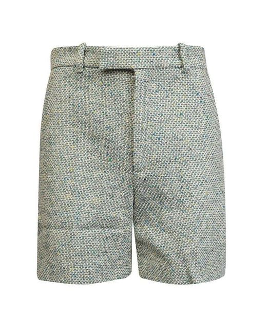 Gucci Gray Straight Leg Trousers