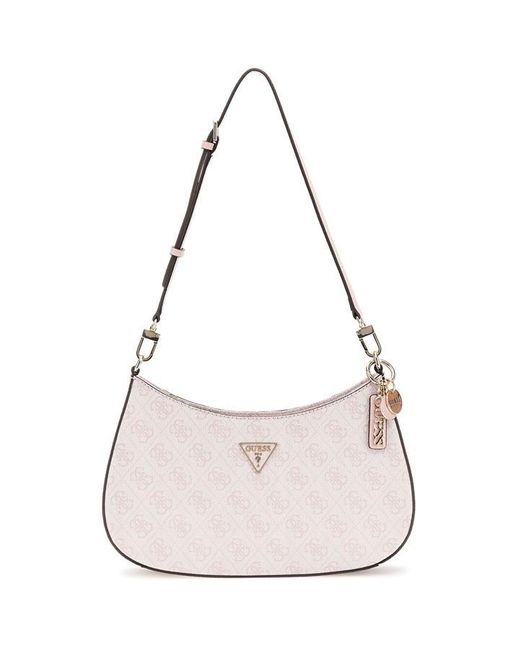 Guess Pink Noelle Shoulder Bag