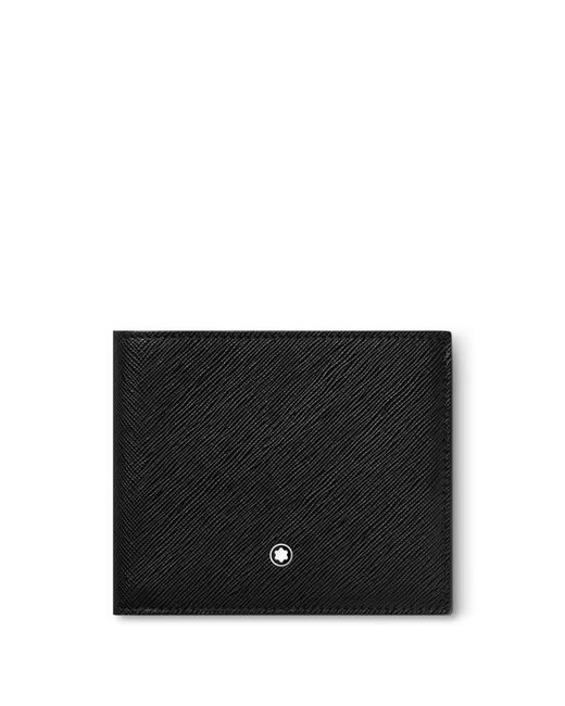 Montblanc Black Sartorial 6cc Leather Wallet for men