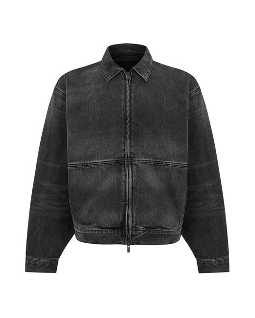 Fear Of God Black Denim Trucker Jacket for men