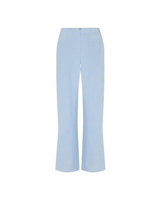 Cult Gaia Blue Wide Leg Trousers