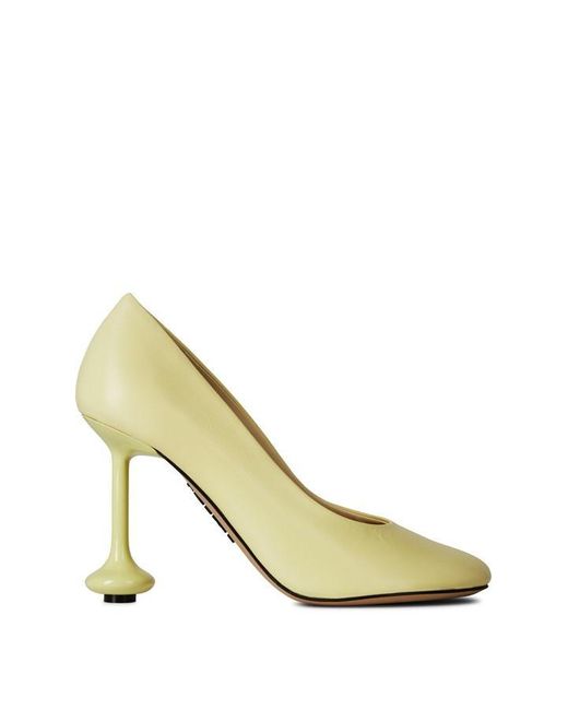Metallic pump deals heels
