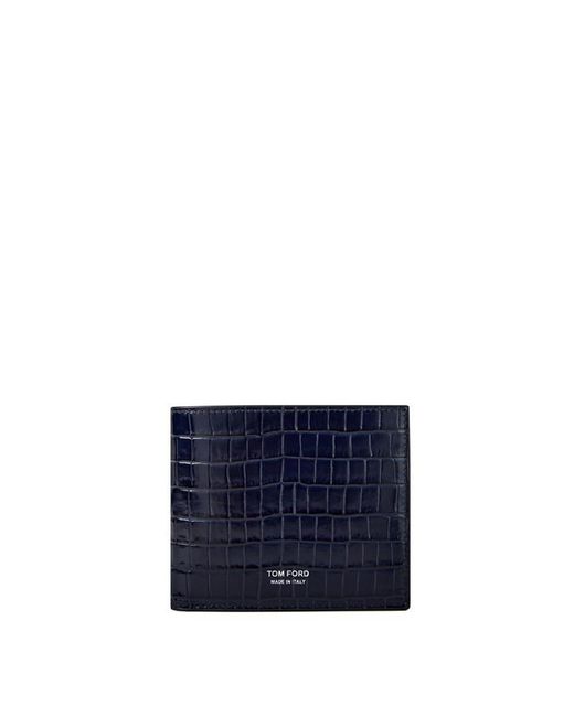 Tom Ford Blue Tf Printed Croc Sn34 for men