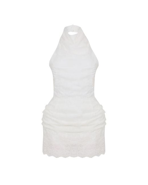 Magda Butrym White Dress 17 A Line