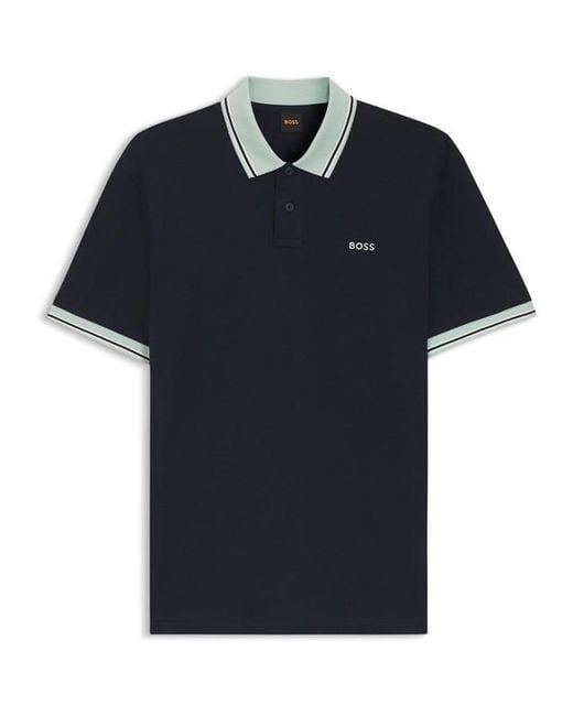 Boss Blue Pe_Blocks 00404 for men