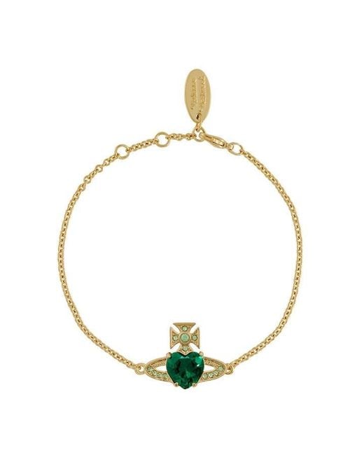 Vivienne Westwood Metallic Ariella Orb Chain Bracelet