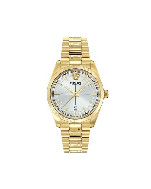 Versace Metallic Millennium Quartz Analogue Quartz Watch for men