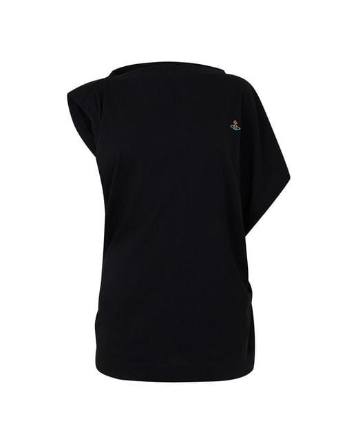 Vivienne Westwood Black Viv Os Hebo Top Ld64