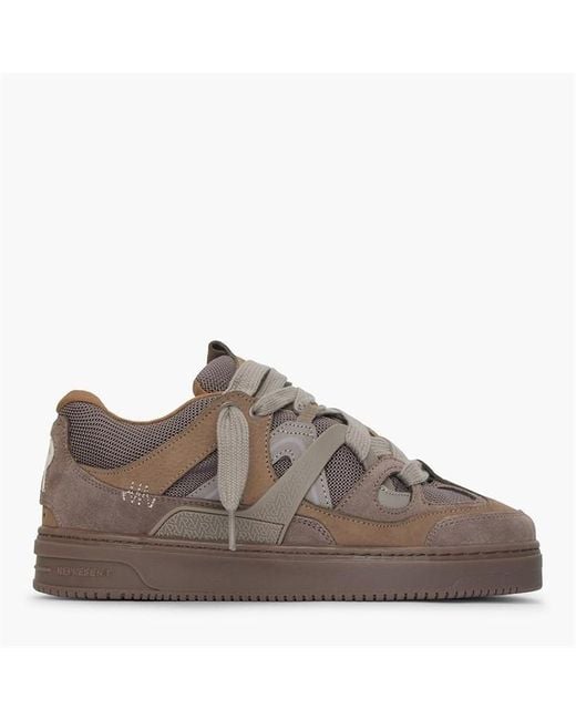 Represent Brown Chunky Trainers for men