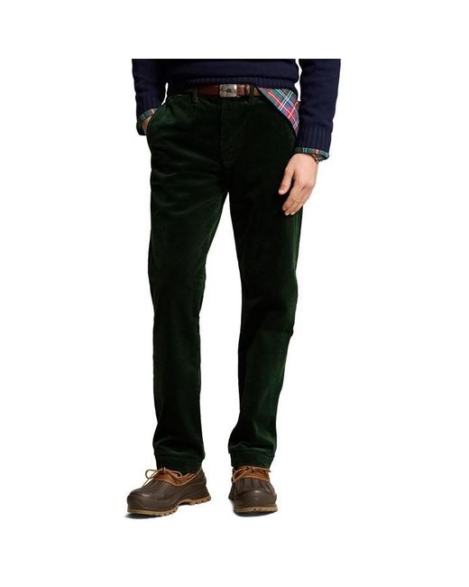 Polo Ralph Lauren Black Bedford Corduroy Trousers for men