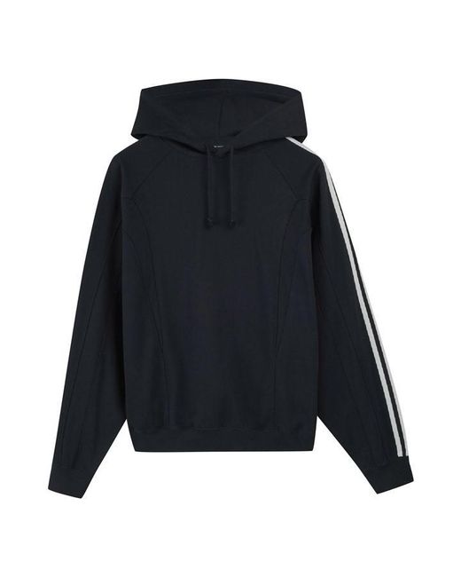 Y-3 Blue Cut Line Hoodie for men