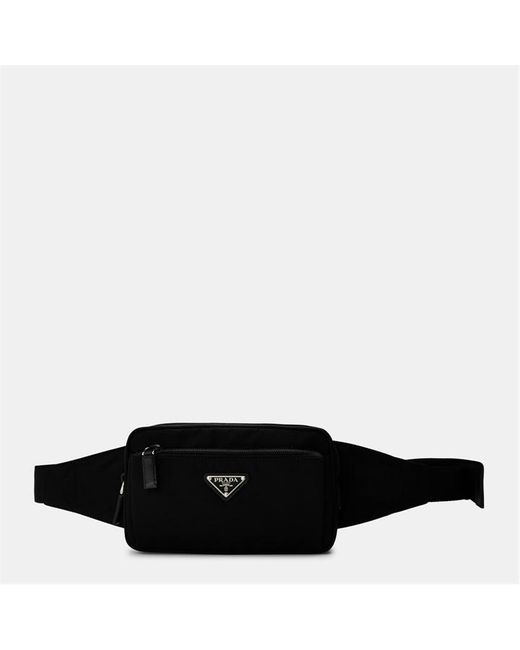 Prada Black Belt Bum Bag for men