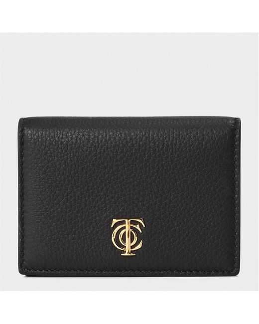 Tiffany & Co Black Flp Cardigan Holder 99 Card Holder