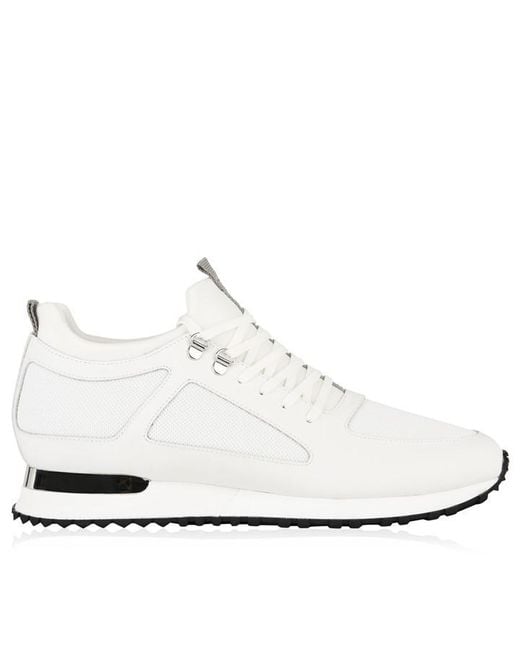 Mallet White Diver Trainers for men