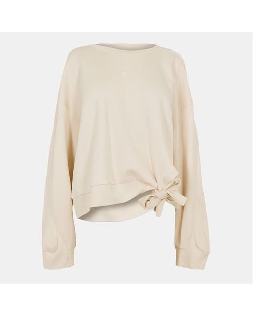 Boss Natural Essega Fine Gauge Knit Crew Sweatshirt