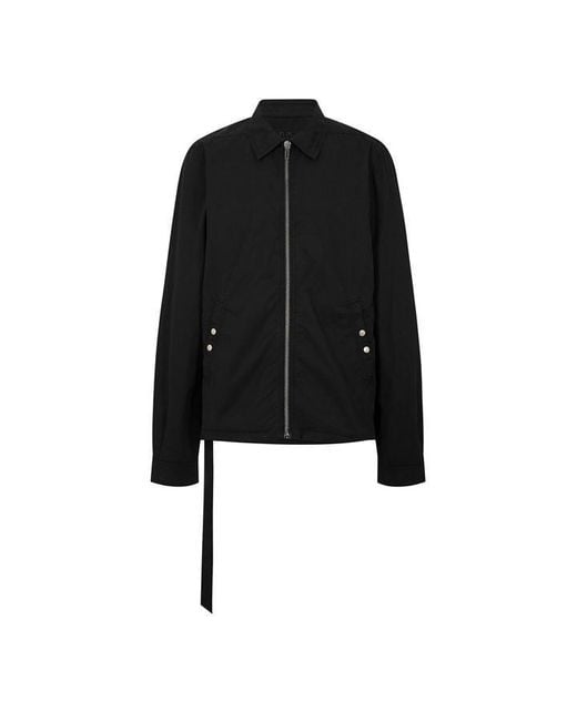 Rick Owens Black Harrington Jacket for men
