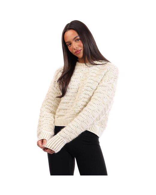 Boss Natural Flomira Knitted Top
