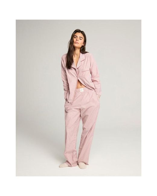 Nudea Pink Classic Pj Set