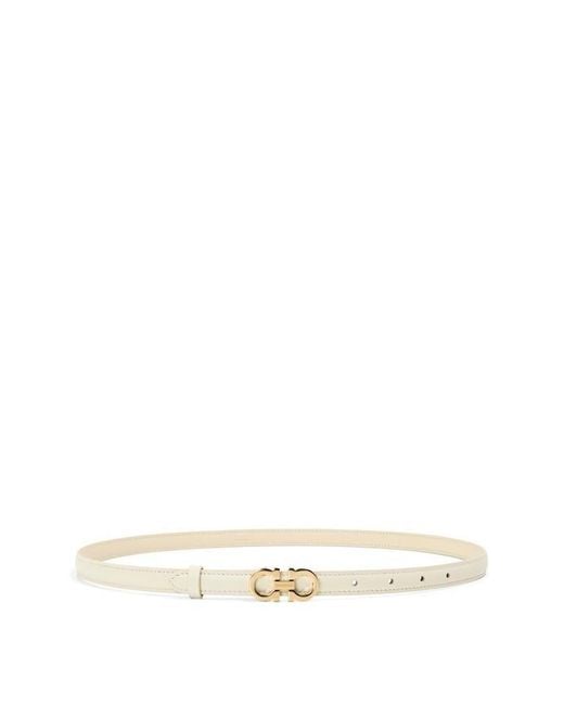 Ferragamo Natural Leather Belt