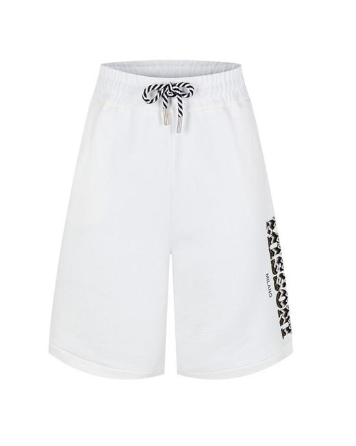 Missoni White Fleece Short for men