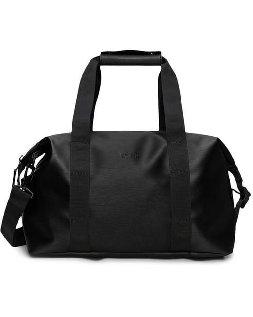 Rains Black Weekend Bag Small