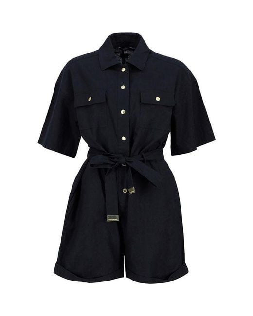 Barbour Blue Priya Playsuit