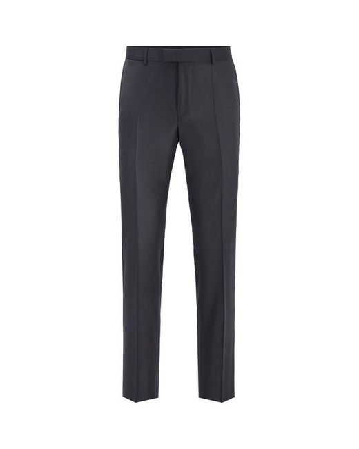Boss Blue Slim Fit Trousers for men