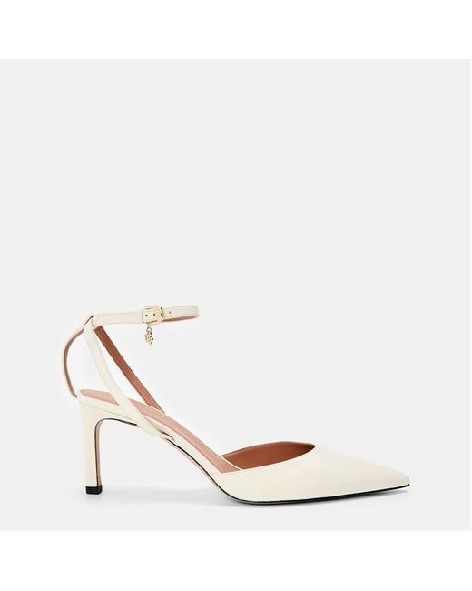 Boss White Janet Slingback N Ballet Pumps