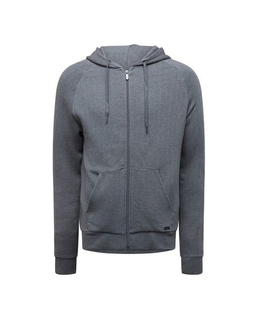 Boss Gray Heritage Pull Over Hoodie for men