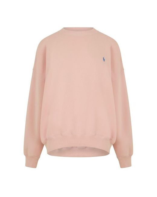 Polo Ralph Lauren Pink Crew Sweatshirt