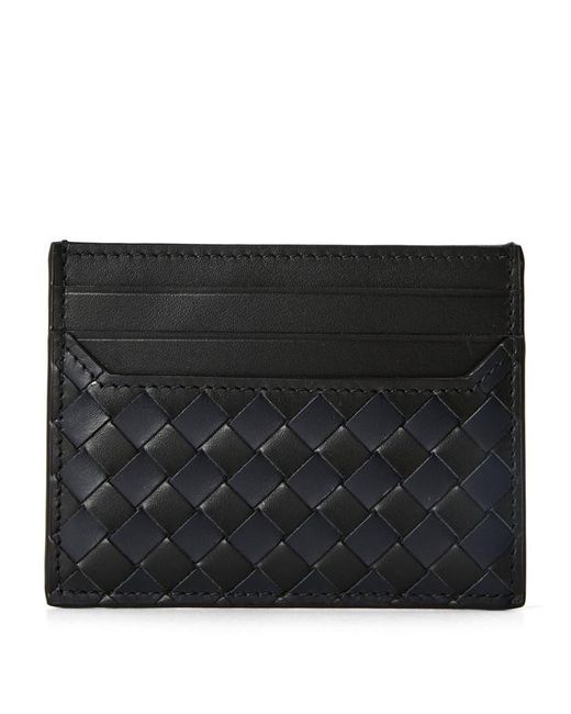 Bottega Veneta Black Card Holder for men