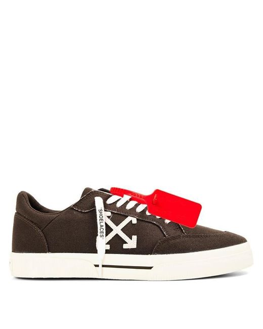 Off-White c/o Virgil Abloh Red Canvas Trainers for men