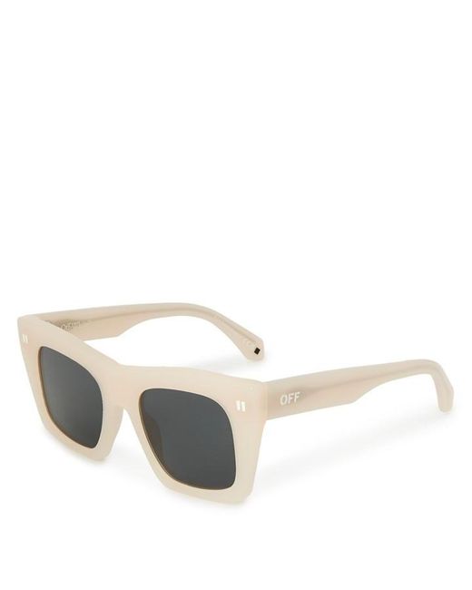 Off-White c/o Virgil Abloh Natural Off Selma Sunglasses 99