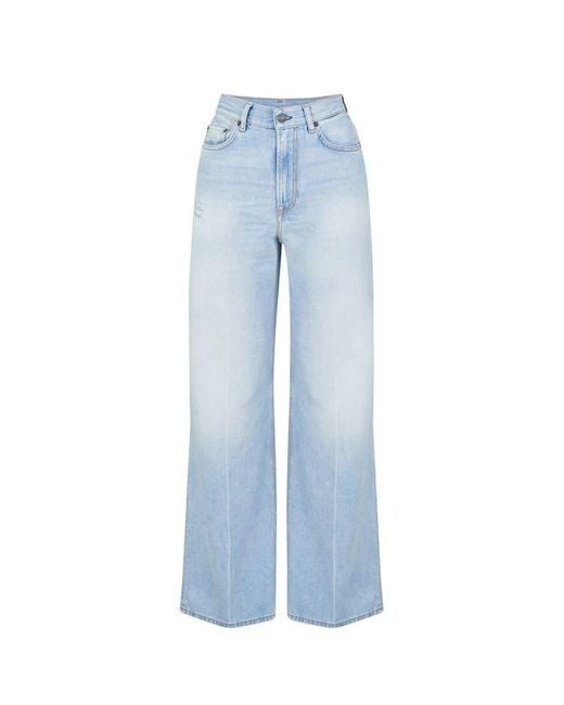 Acne Blue 1990 Pale Crease Jeans