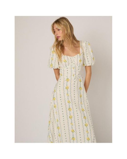 Nobody's Child Natural Nc Melody Midi Dress