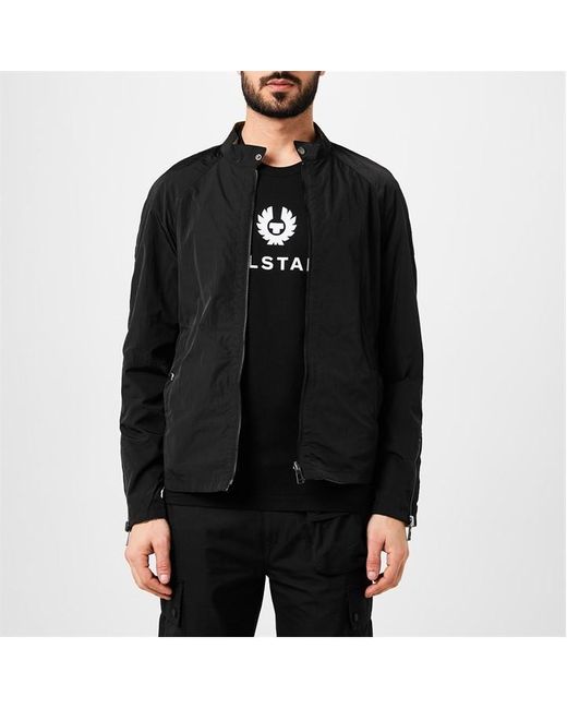 Belstaff Black Reversible Racer Jacket for men