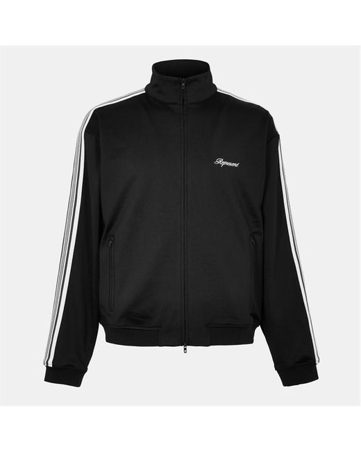 Represent Black Taped Track Jacket for men