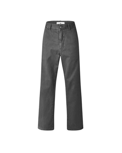 Stone Island Gray Stone Gd Chino Sn64 for men